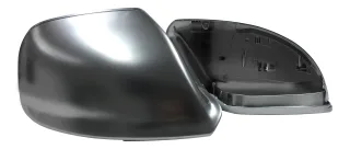 KOMPLETTE Gehäuse ALU Look Spiegel Kappen Außenspiegel SET für Audi Q5 8R 08-15