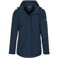 Blue Wave Funktionsjacke Britta Damen Jacke Britta - Funktionsmantel abnehmbare Kapuze & Mesh-Futter