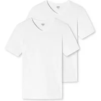 uncover by SCHIESSER V-Shirt Uncover Cotton (2er Pack) V-Neck, Kurzarm, Multipack, Cotton-Mix, elastisch
