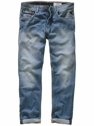 Replay Herren Jeans Willbi Blau 100 % Baumwolle