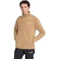 adidas Performance Fleecejacke Terrex Multi Essentials Half-Zip beige Herren