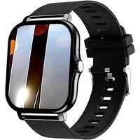 Lige Fitnessuhr Telefonfunktion 1.83 Zoll IP44 Wasserdicht Männer Frauen Smartwatch, Herzfrequenz-, Blutdruck- und Blutsauerstoffüberwachung