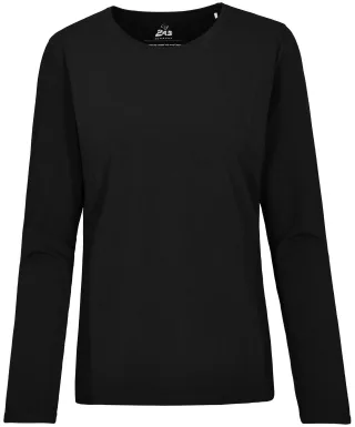 zab company - Da. Basic Shirt, 1/1 Arm schwarz - Gr. - 40