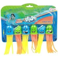 Toi-Toys Lernspielzeug Tauchkraken (Tauchringe) 6 stück im set