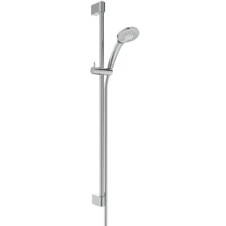 Ideal Standard Brausekombination Idealrain 944mm 3-fach-Handbrause d:100mm 8l, Chrom, BE406AA BE406AA