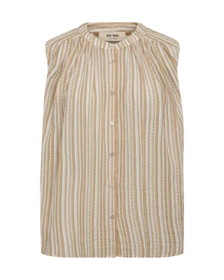 MOS MOSH - MMAmelia Stripe SL Blouse - Gr. - XS