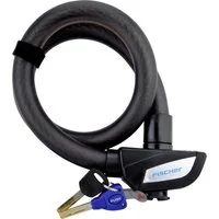 fischer Fahrradständer Fischer Seilschloss Schlüssel L 850mm Ø 23mm