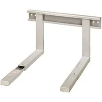 Xavax Mikrowellen-Wandhalterung Mikrowellenhalterung für Mikrowelle, Backofen, Grill Wand, Halterung, (ausziehbar, weiß)