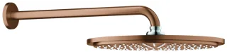 GROHE Kopfbrauseset Rainshower Cosm. 310 26066 Brausearm 380mm warm sunset geb., 26066DL0 26066DL0