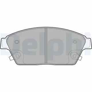 Delphi Bremsbel?ge vorne Cadillac Chevrolet Opel