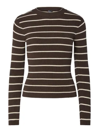PIECES - PCMIRA NEW LS O-NECK KNIT NOOS BC - Gr. - M