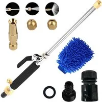 FELIXLEO Hochdruckpistole Hochdruck Wasserpistole Gartenschlauch Auto Schwarz 3., (1-tlg)