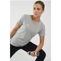 hummel T-Shirt HMLGO 2.0 T-SHIRT S/S WOMAN mit Rundhalsausschnitt, Kurzarm, aus Baumwolle, in Stretch-Jersey