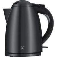 WMF Wasserkocher Stelio Deep Black, 1,7 l, 2400 W, Cromargan, beleuchtete Wasserstandsanzeige, 2400 Watt