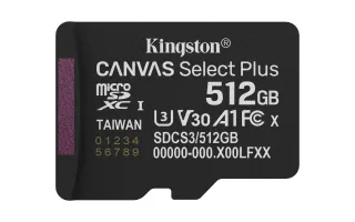 Kingston Canvas Select Plus | sdcs3/512gbsp | Flash-Speicherkarte