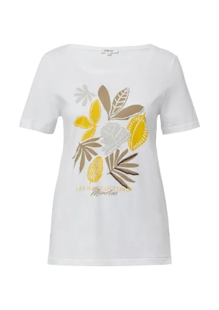 s.Oliver - T-Shirt weiß - Gr. - 44