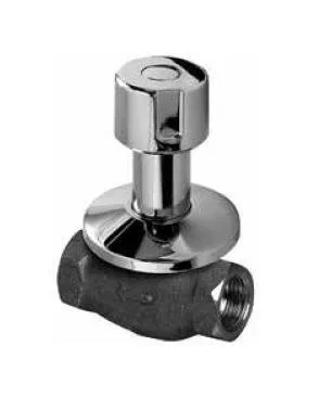 Kaja UPventil f. Gewindeanschl. 1/2" m., Thermostat-Meng.-griff chr./gold, 29810-C/G 29810-C/G