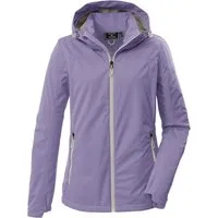 Killtec Softshelljacke KOS 69 WMN SFTSHLL JCKT Winddichte, wasserabweisende Damenjacke mit abnehmbarer Kapuze