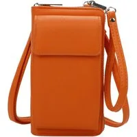 EAAKIE Umhängetasche Handytasche zum Umhängen Portemonnaie Damen Geldbörse Umhängetasche, als Schultertasche, CrossOver, Umhängetasche tragbar