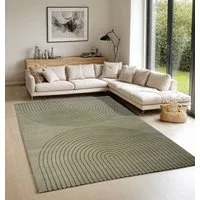the carpet Teppich Elisa, rechteckig, Höhe: 12 mm, moderner Wohnzimmer Teppich, hohe Flordichte und angenehm weich