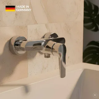 CARLDIX Duscharmatur 02000040-00 Aufputz, ohne Brausegarnitur, chrom