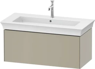 Duravit White Tulip Waschtischunterbau wandhängend Taupe Seidenmatt 984x458x410 mm - WT424206060 WT424206060