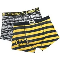 Batman Boxershorts 2x BATMAN Boxershorts 2 Stück Doppelpack Herren Größen S M L XL XXL Erwachsene + Jugendliche