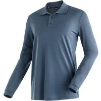 Maier Sports Langarm-Poloshirt Ulrich L/S Herren Polo langarm, leichtes Funktionsshirt, Langarmshirt, Reg. Fit