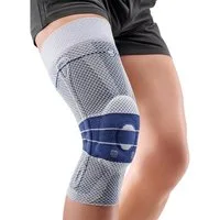 Bauerfeind Kniebandage GenuTrain Comfort Unisex mit Silikonrand, Beidseitig tragbar