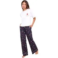 LIPSY Pyjama Lipsy Kurzärmeliger Weihnachtsschlafanzug (2 tlg)