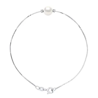DIADEMA - Armband - Silber - Süßwasserperle und Diamanten
