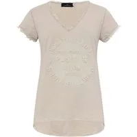 Zwillingsherz T-Shirt Positive Mind (1-tlg) Weiteres Detail