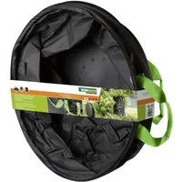 Windhager Gartensack Pop up Bag Long-Life, Gartenabfallsack für Laub, Ästhe, Grünschnitt, 170 l, (1-tlg), Laubsack selbstaufstellend, Springsack Ø 56 x 70 cm, 170 Liter