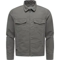 Ragwear Hemdjacke Dyphner YOUMODO Wasserabweisende Übergangsjacke mit Hemdkragen