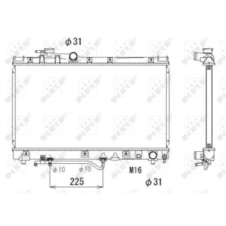 NRF K?hler f?r Antriebsbatterie Toyota Celica 2,0