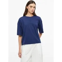 s.Oliver Kurzarmshirt T-Shirt Oversized T-Shirt mit Stickerei