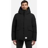 khujo Winterjacke Gero-YM Warme Herren Outdoorjacke mit Kapuze