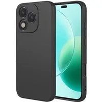 CoolGadget Handyhülle Handy Schutzhülle für Honor 400 Lite matt schwarz, Silikon TPU Hülle Schutz Tasche Cover schlicht Slim Case