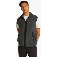 Tommy Jeans Plus Fleeceweste TJM POLAR FLEECE VEST EXT Große Größen, mit kontrastfarbenen Details