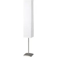 Brilliant Stehlampe Nerva, ohne Leuchtmittel, 145cm Höhe, E14 max. 40W, Metall/Reispapier, Fußschalter