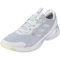 adidas Performance Hallen-Indoorschuhe CrazyFlight 6 weiss/silber Damen Badmintonschuh