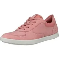 Ecco Leisure Oxford (Premium-Leder) rosa Damen Sneaker