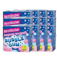 DURSTLOESCHER Softgetränk, Durstlöscher Bubble Gum super erfrischende Kombination 500ml 12er Pack