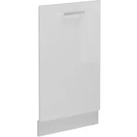 Vicco Frontblende R-Line, Weiß Hochglanz/Weiß, 45 cm ohne Arbeitsplatte (1 St)