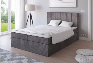 Boxspringbett Schlafzimmerbett CORNELIS 180x200cm inkl.Bettkasten