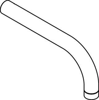 Hansgrohe Auslauf 225mm Axor Uno 2 Elektronik Waschtischmischer Unterputz chrom, 95951000 95951000