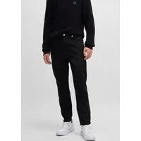 HUGO Tapered-fit-Jeans Brody mit Stone-washed-Finish