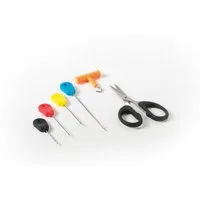 Behr Kunstköder Carp Tool Set Needle Set mit Schere und Knot Puller Splicing Nadel, (6-St), 6 teiliges Behr Carp Tool Set