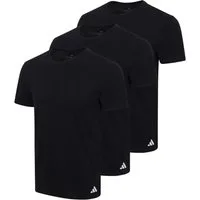 adidas Sportswear T-Shirt Active Core Cotton (3er Pack) Lockere Passform, Rundhals-Ausschnitt, Kurzarm