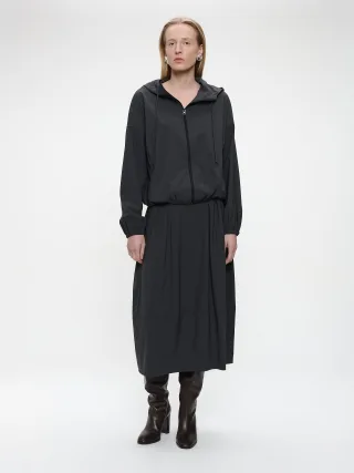 Jane Lushka - Heide skirt technical jersey grey - Gr. - M